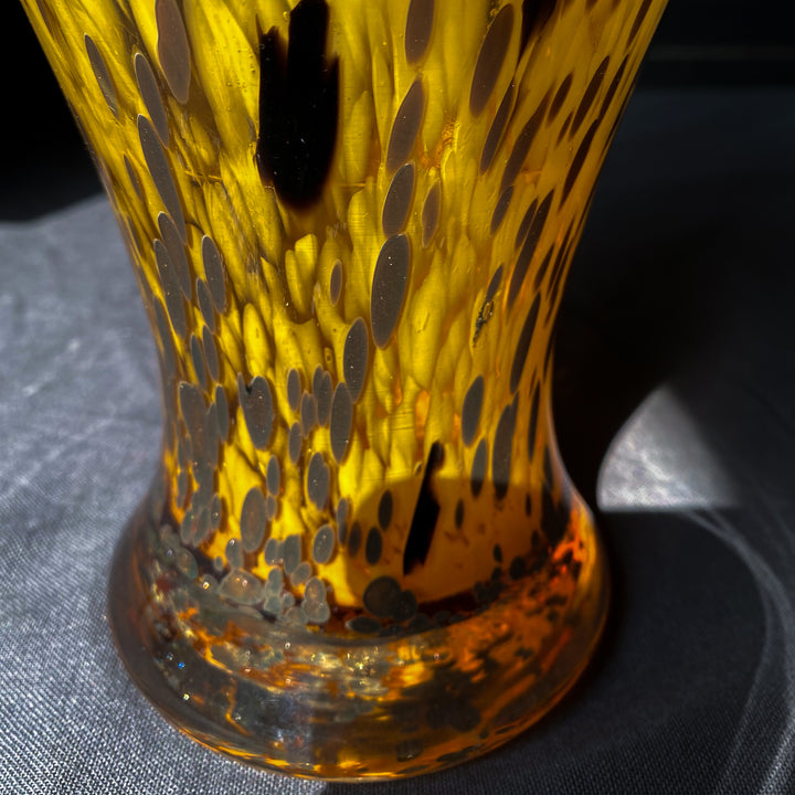 Murano Leopard Bouquet Vase