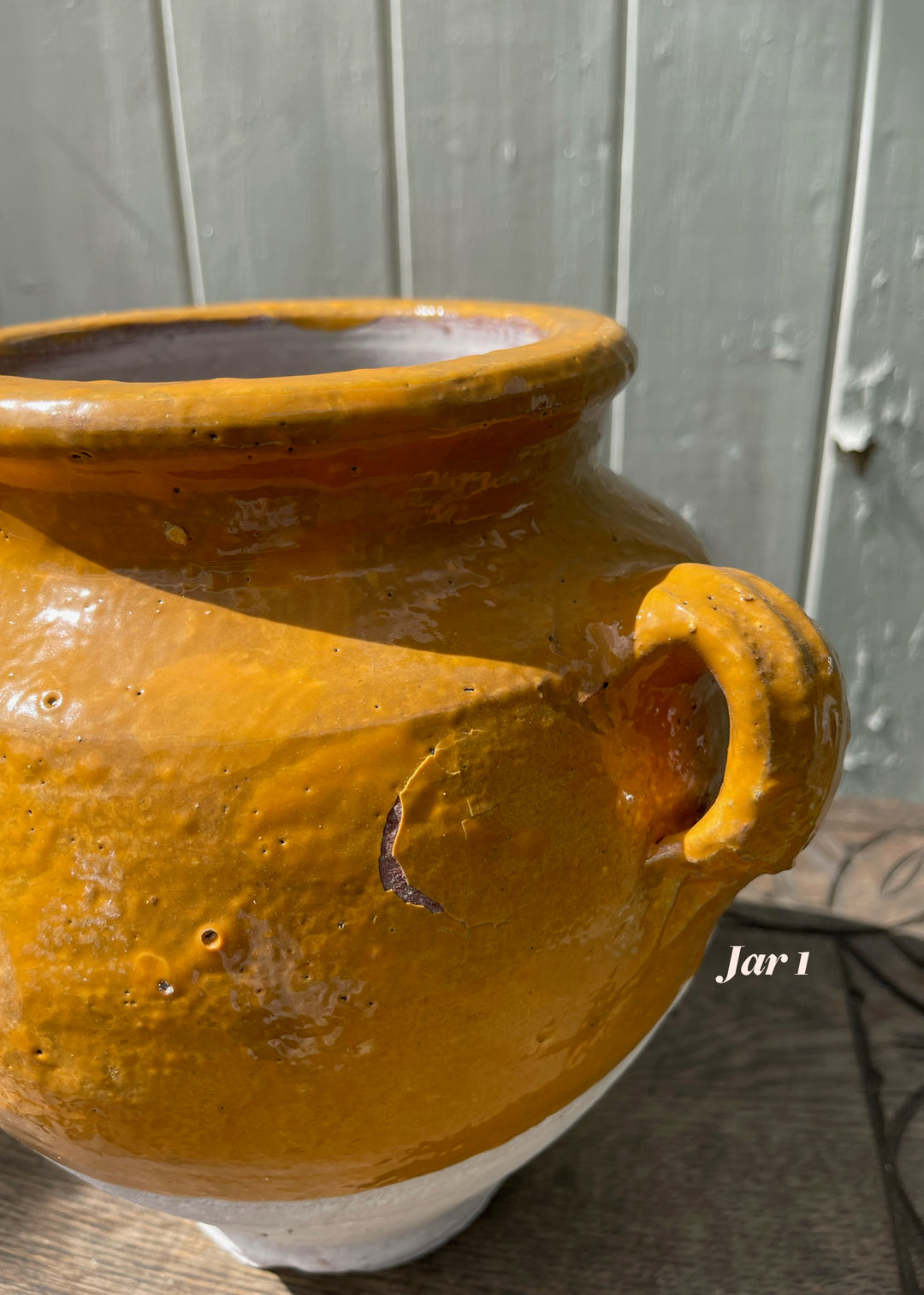 Mustard Confit Jar