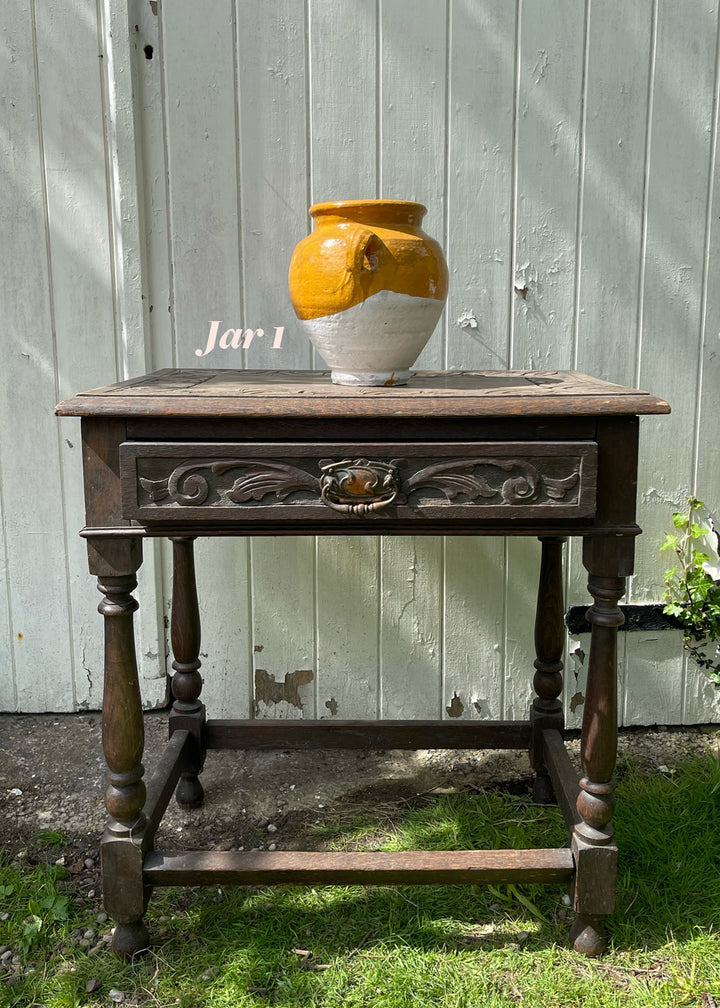 Mustard Confit Jar