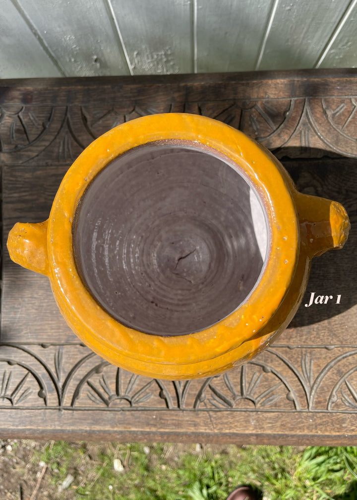 Mustard Confit Jar