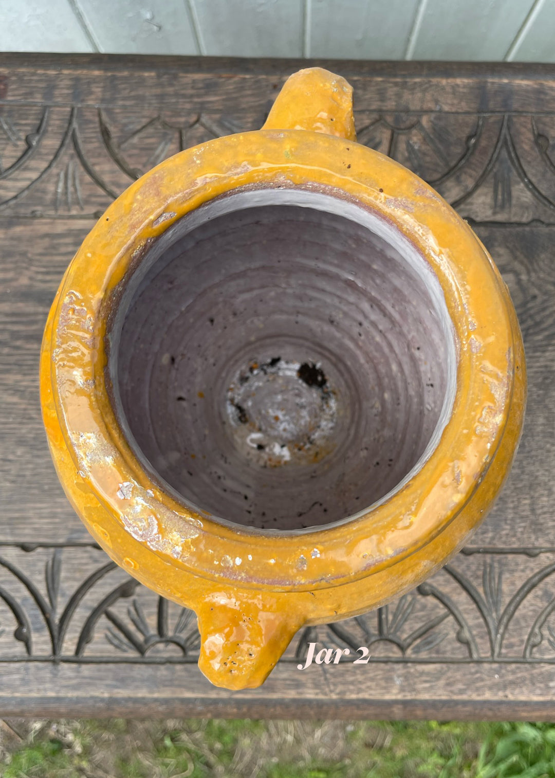 Mustard Confit Jar