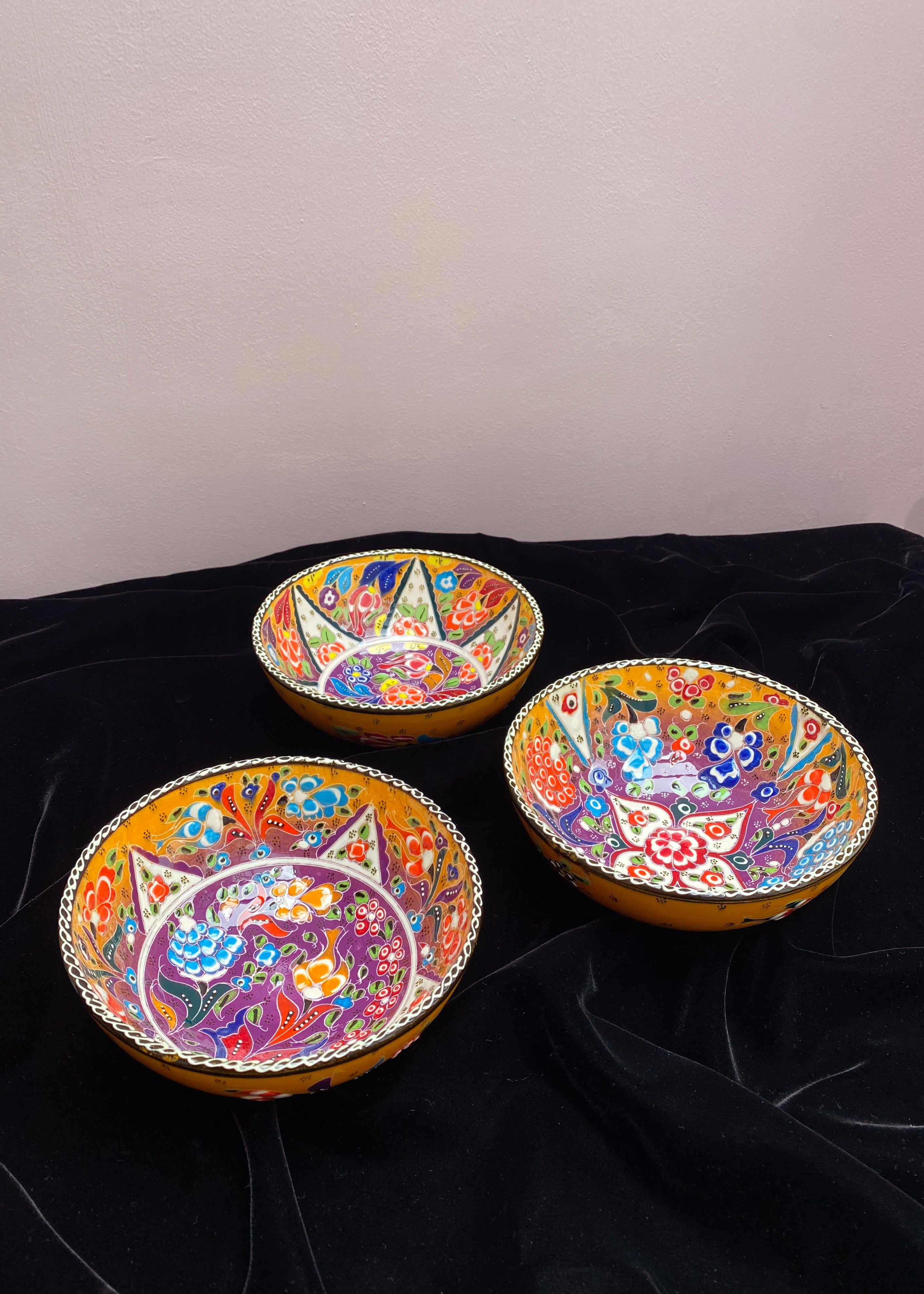 Hand Painted Medium Bowls
