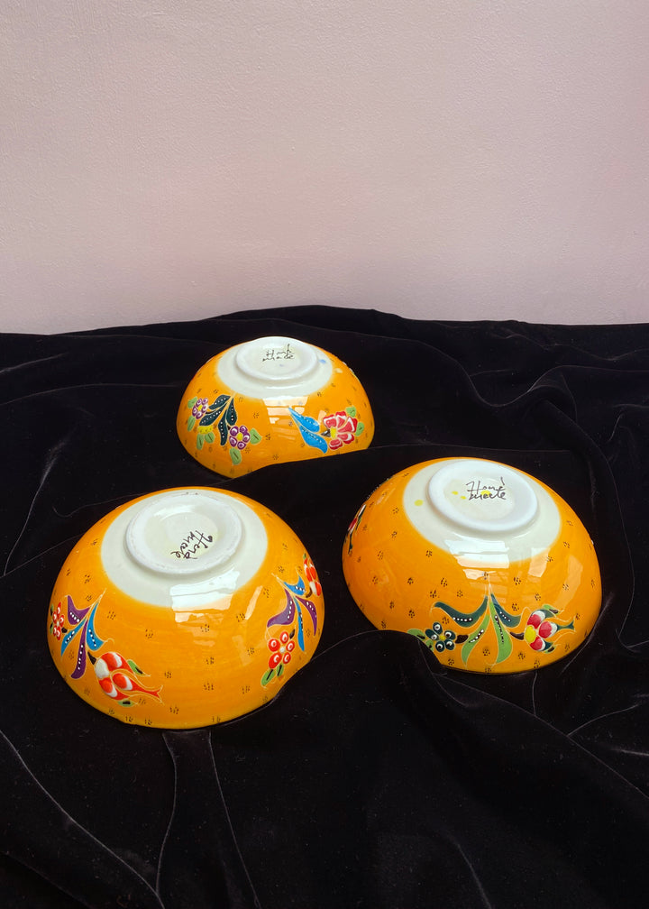 Hand Painted Medium Bowls