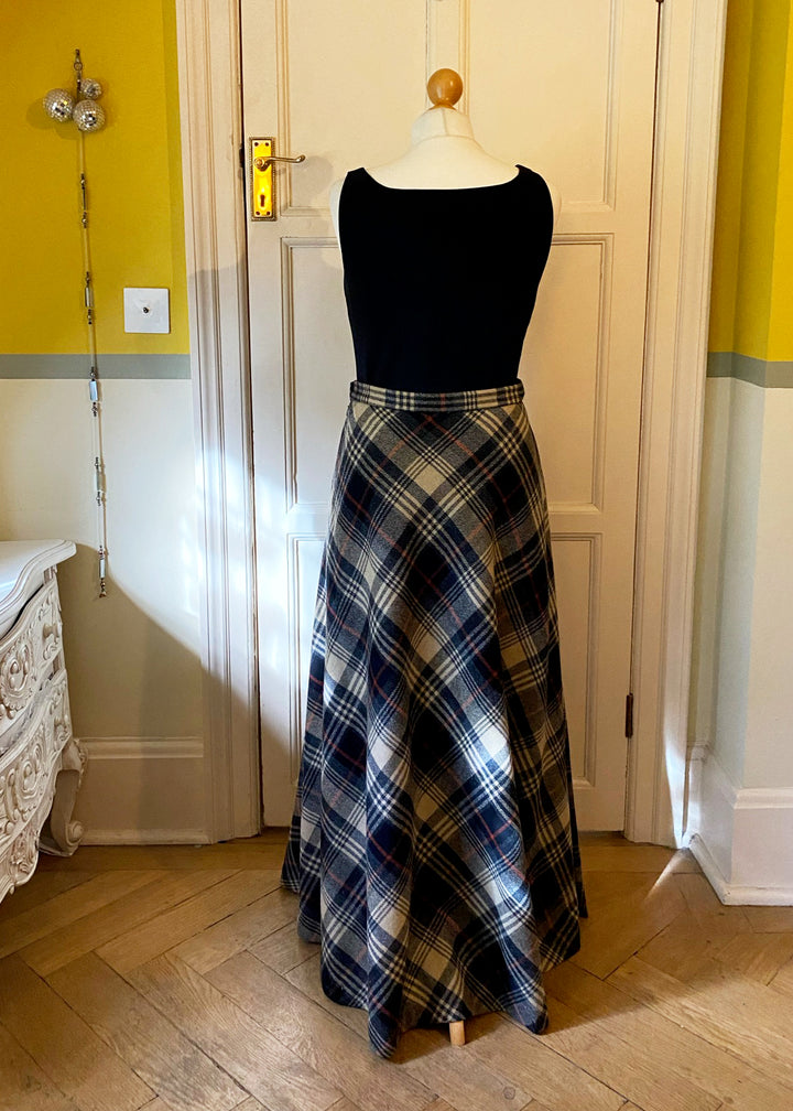 Orvis Tartan Woollen Skirt
