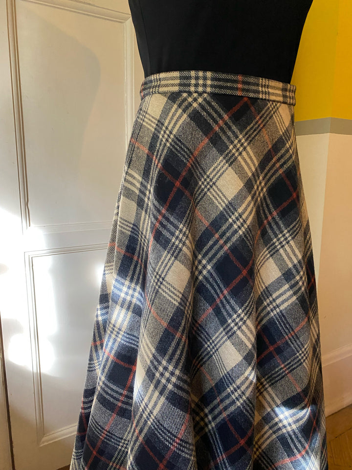Orvis Tartan Woollen Skirt