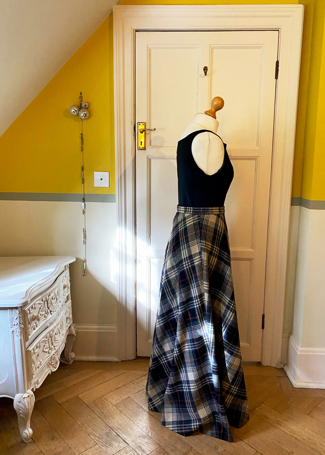 Orvis Tartan Woollen Skirt