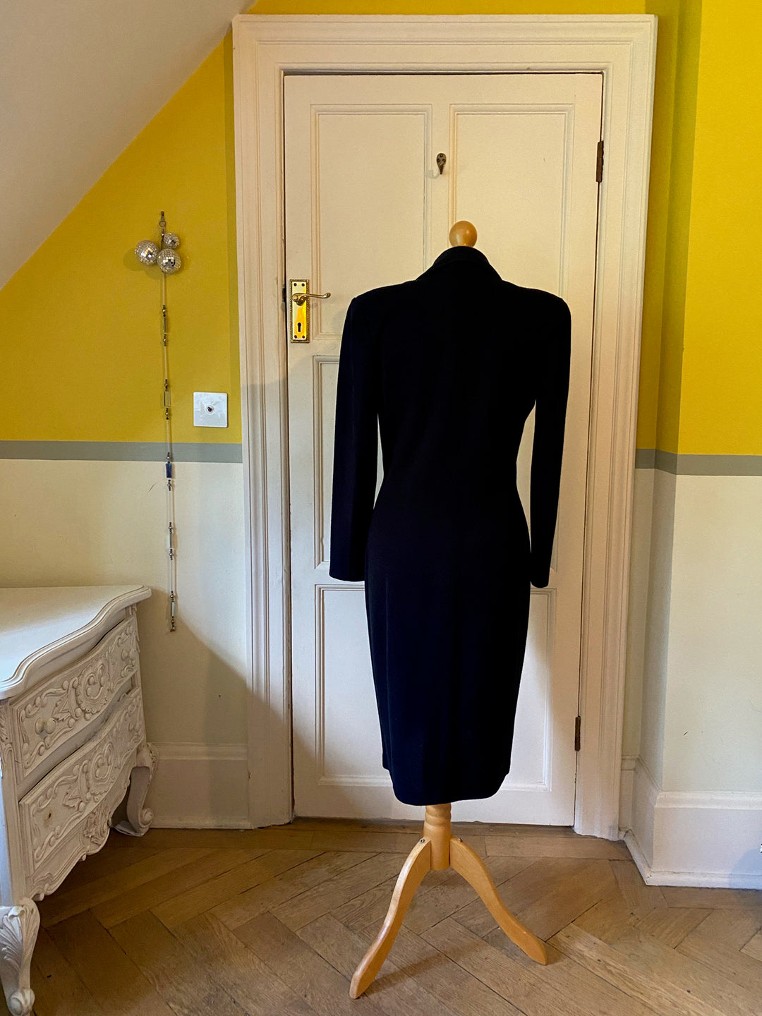 Outlander Beaded Woollen Vintage Dress