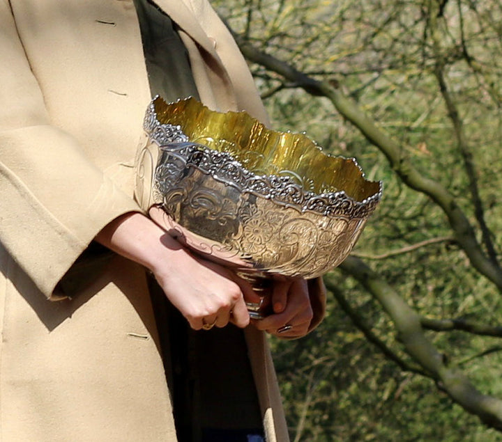 SILVER PUNCH BOWL