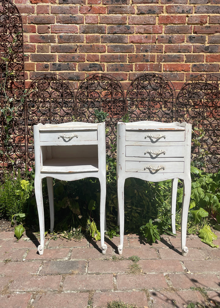 Pair of French Ornate Side Tables