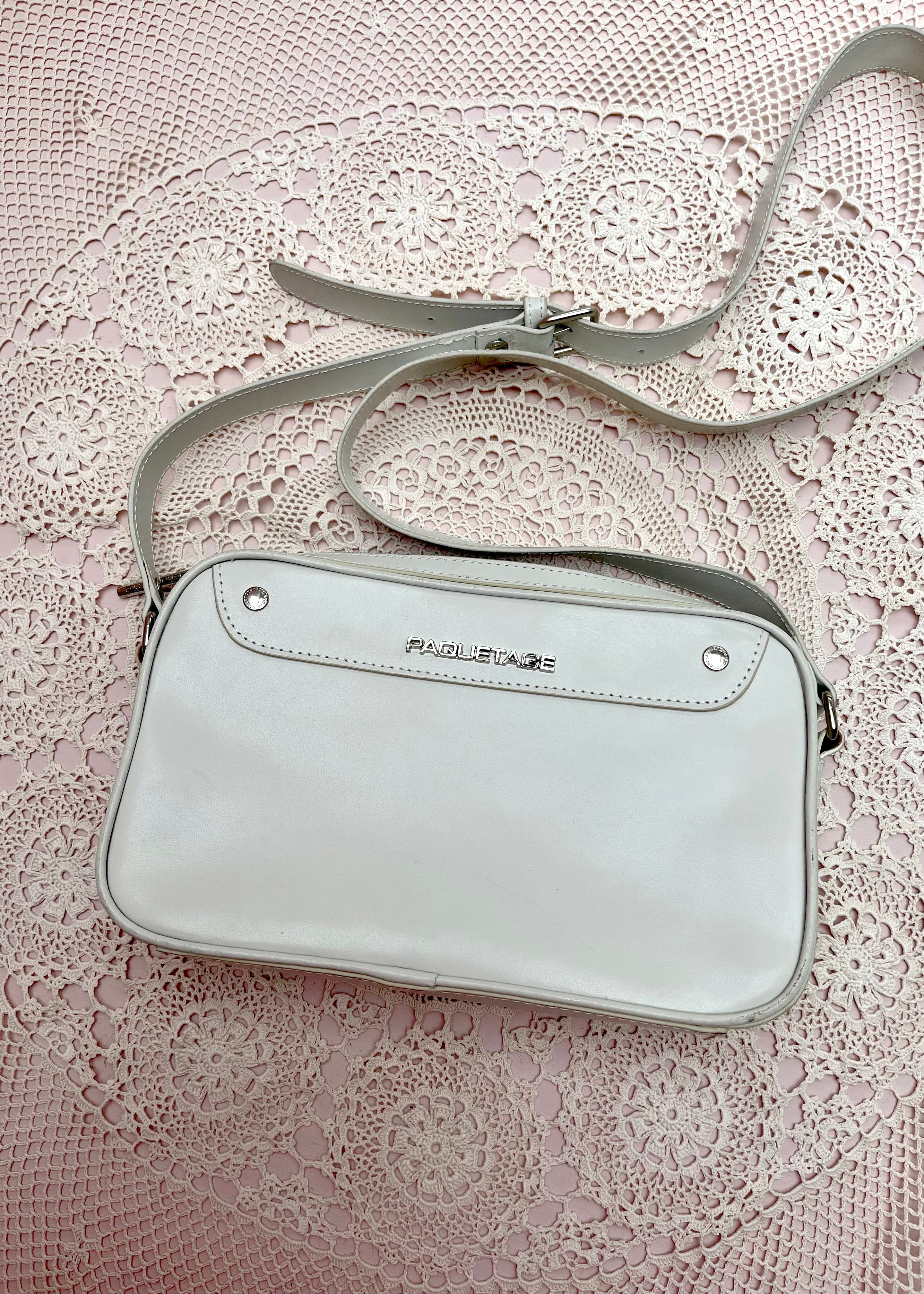 Paquetage Cream Shoulder Bag