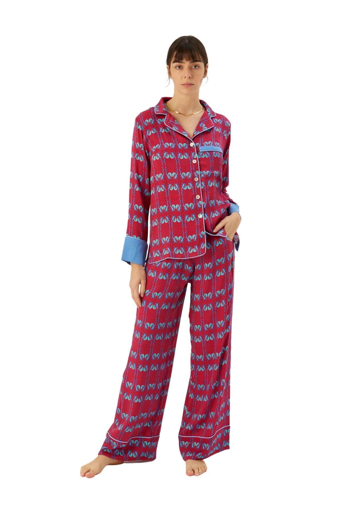 Peri Vegan Silk Pyjama Set