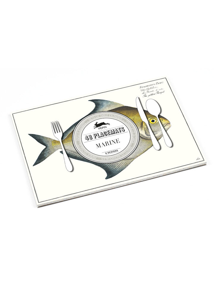 Marine Paper Placemats Pad