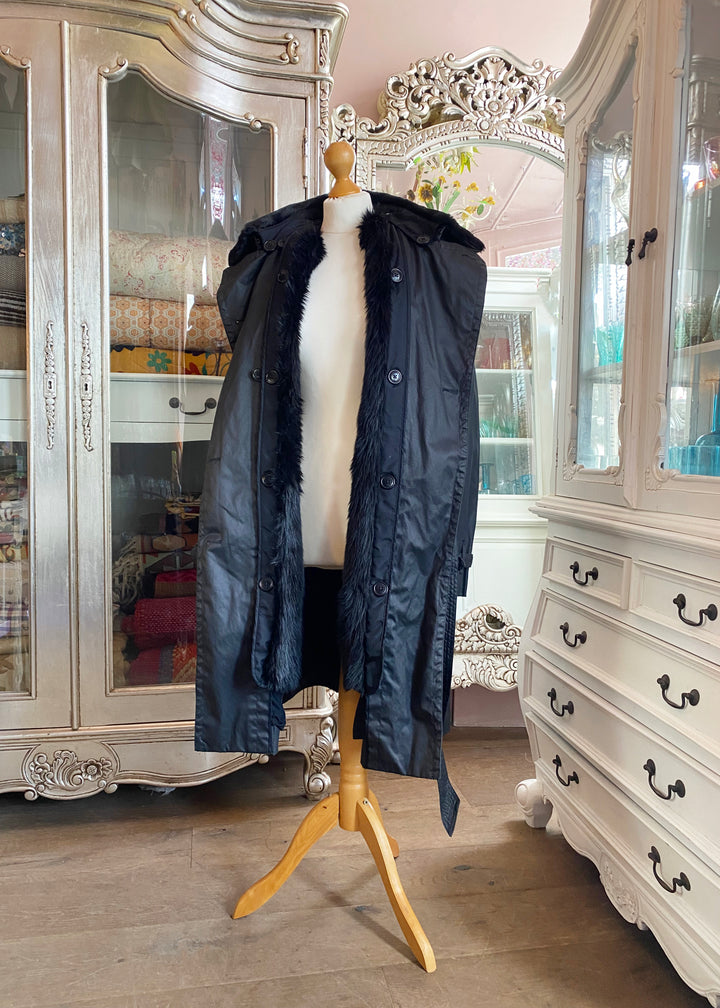 Polo Ralph Lauren Faux Fur Lined Trench Coat