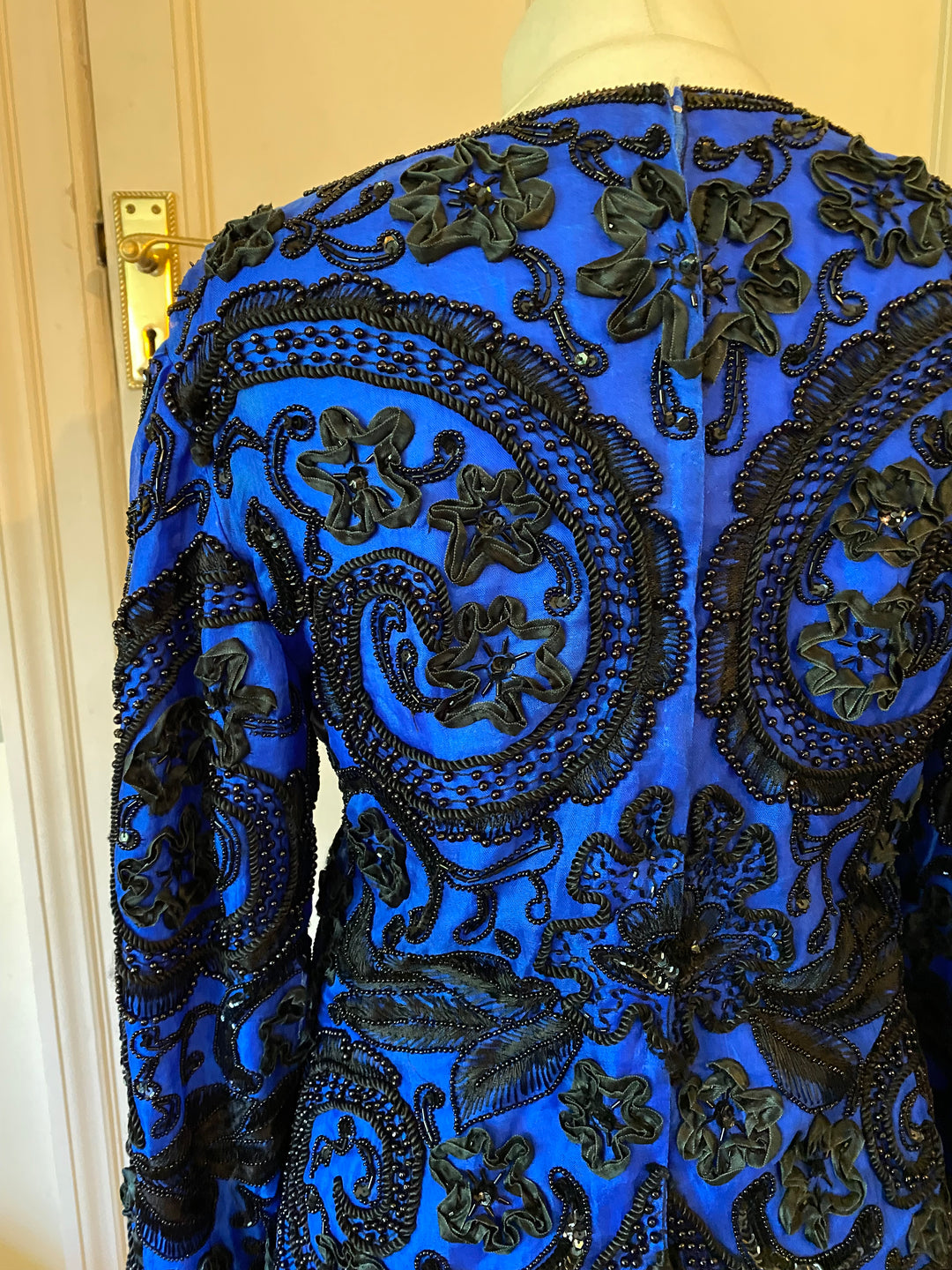 Raiment Beaded Vintage Silk Top