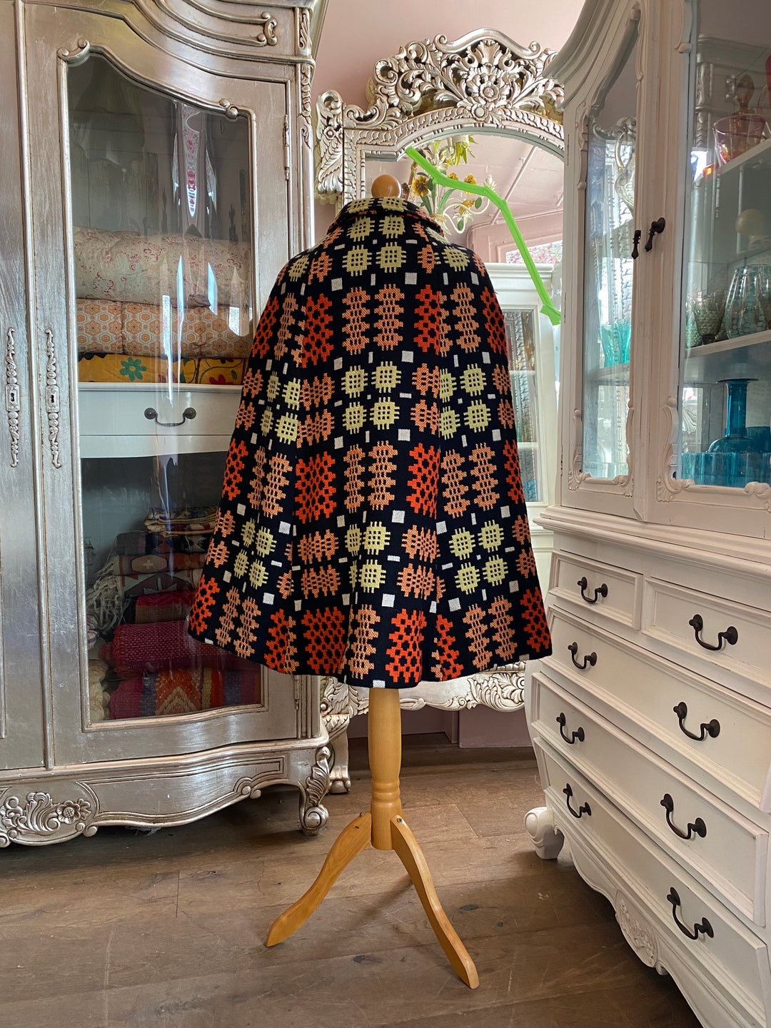 Rhydybont Wool Orange Cape