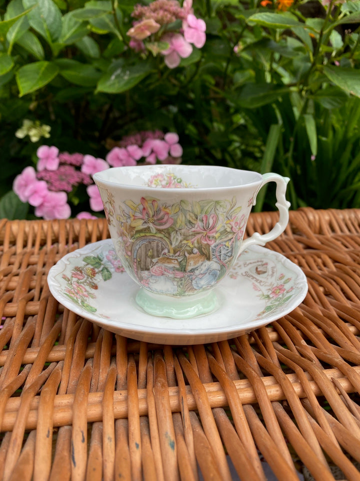 Royal Doulton Brambly Hedge Summer Cup &amp; Saucer