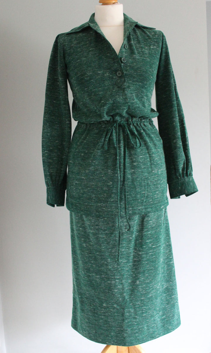 Saint Laurent Green Two Piece
