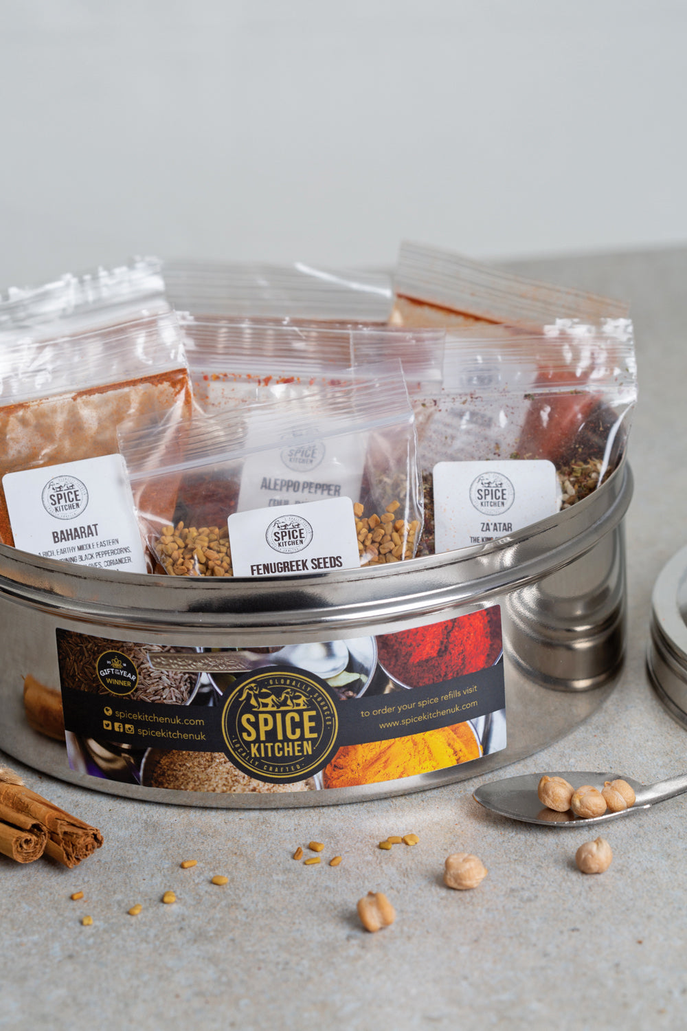 African &amp; Middle Eastern Spice Tin