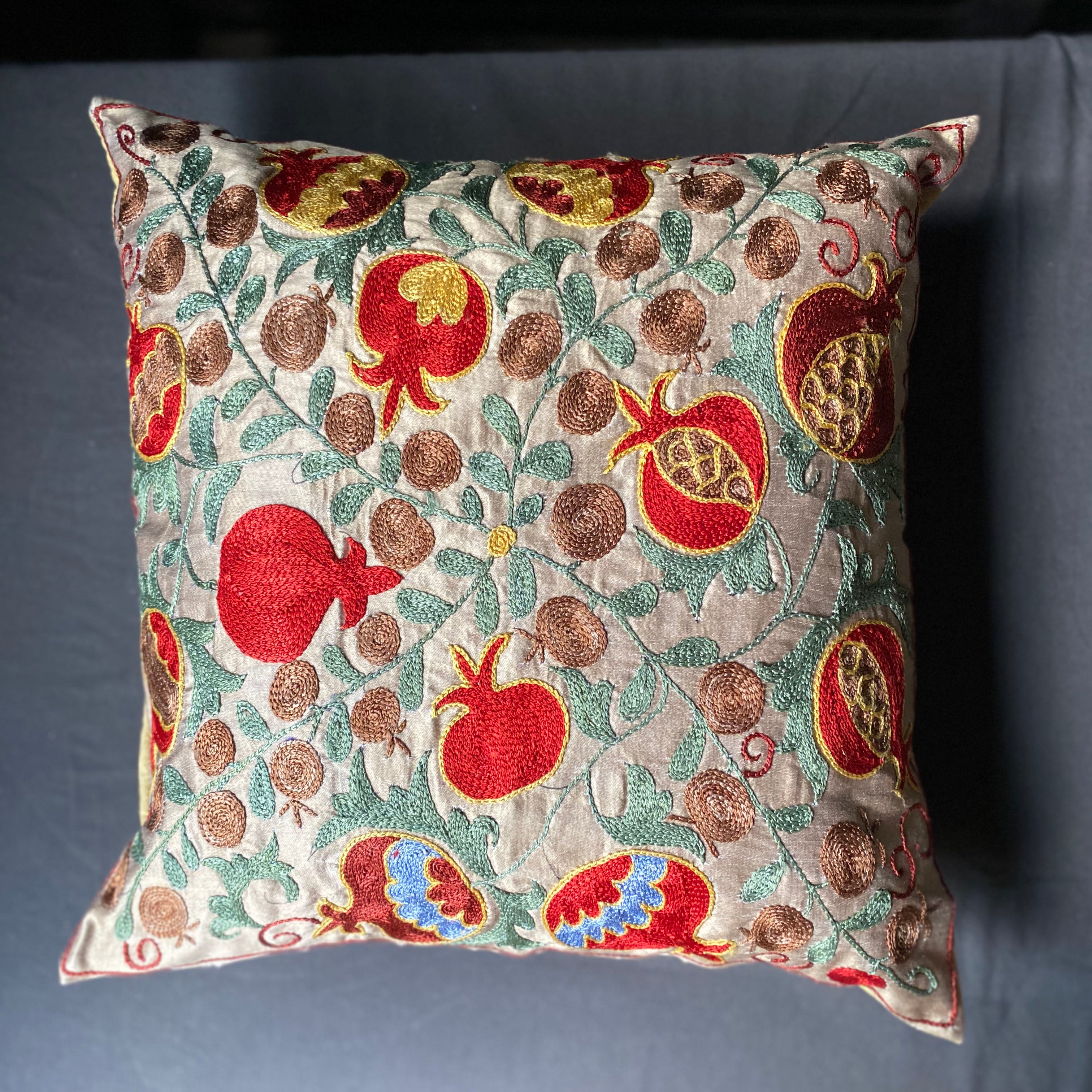 Suzani Pomegranate Cushion