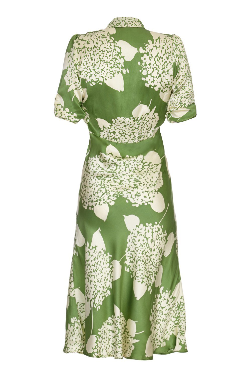 Nancy Mac Green Hydrangea Sable Dress