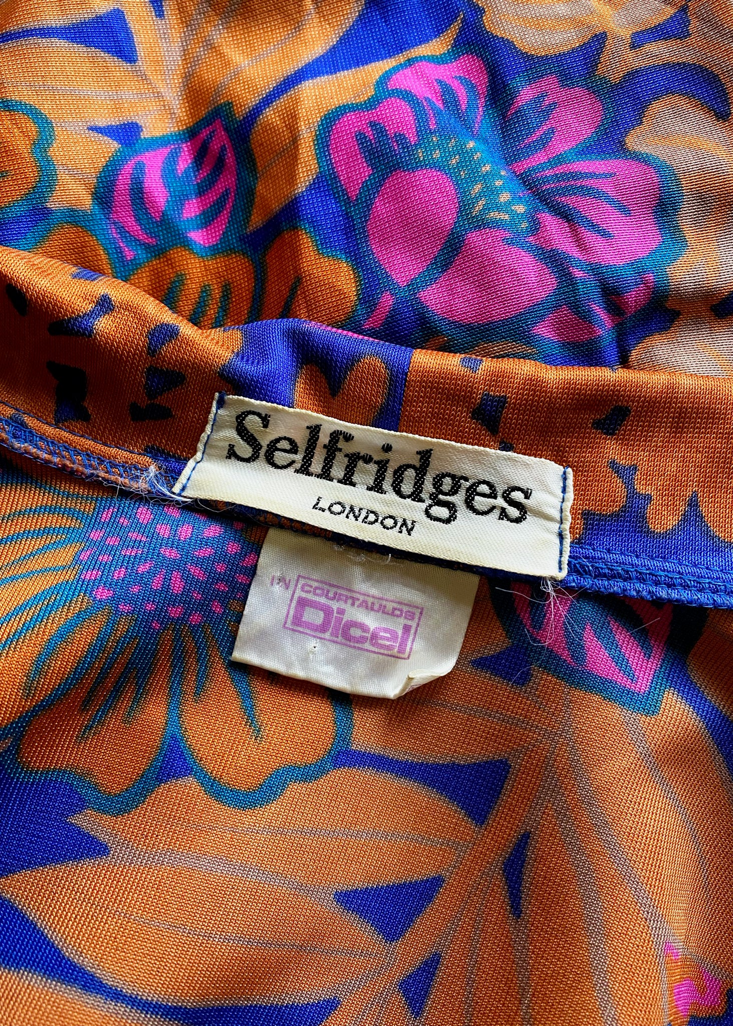 Selfridges London Vintage Maxi Shirt Dress
