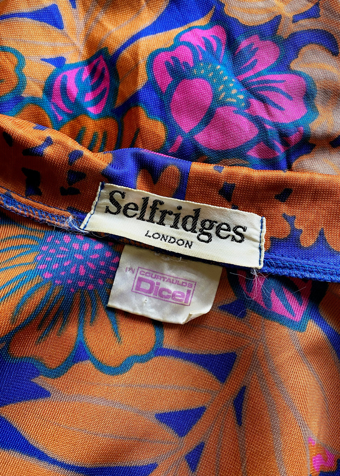 Selfridges London Vintage Maxi Shirt Dress