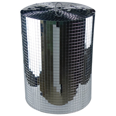 Silver Glitter Disco Barrel
