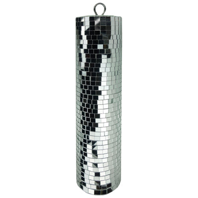 Silver Glitter Disco Barrel