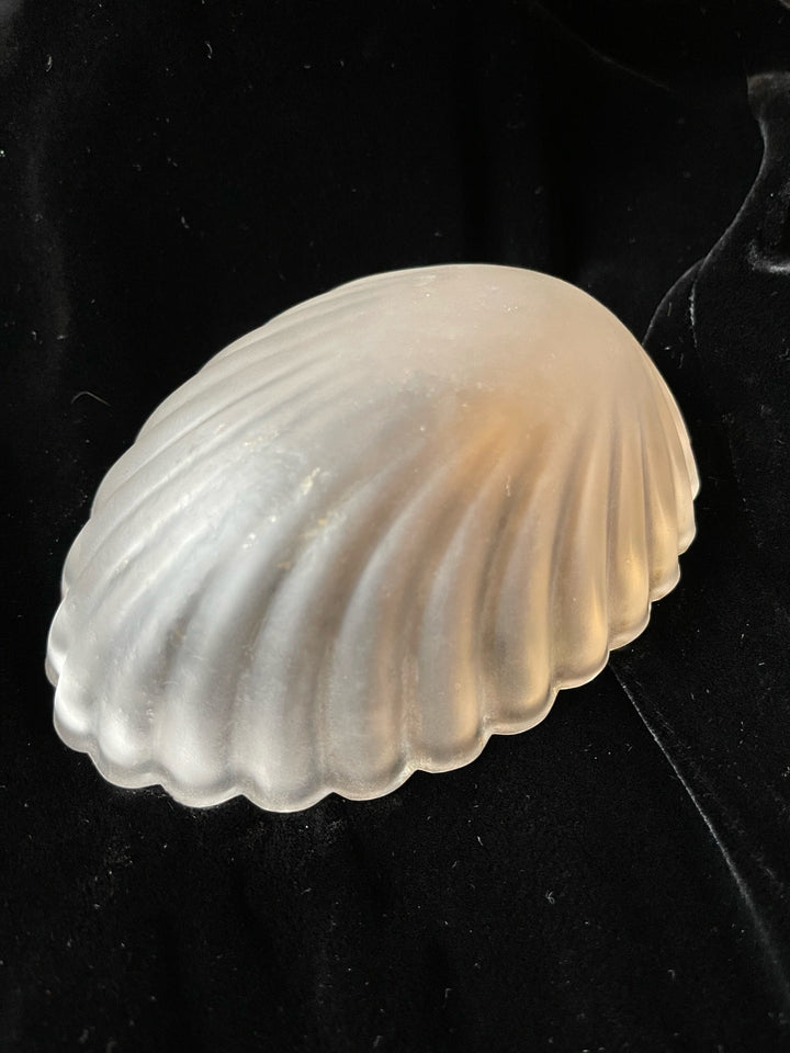 Silver Plated Shell Serving Dish