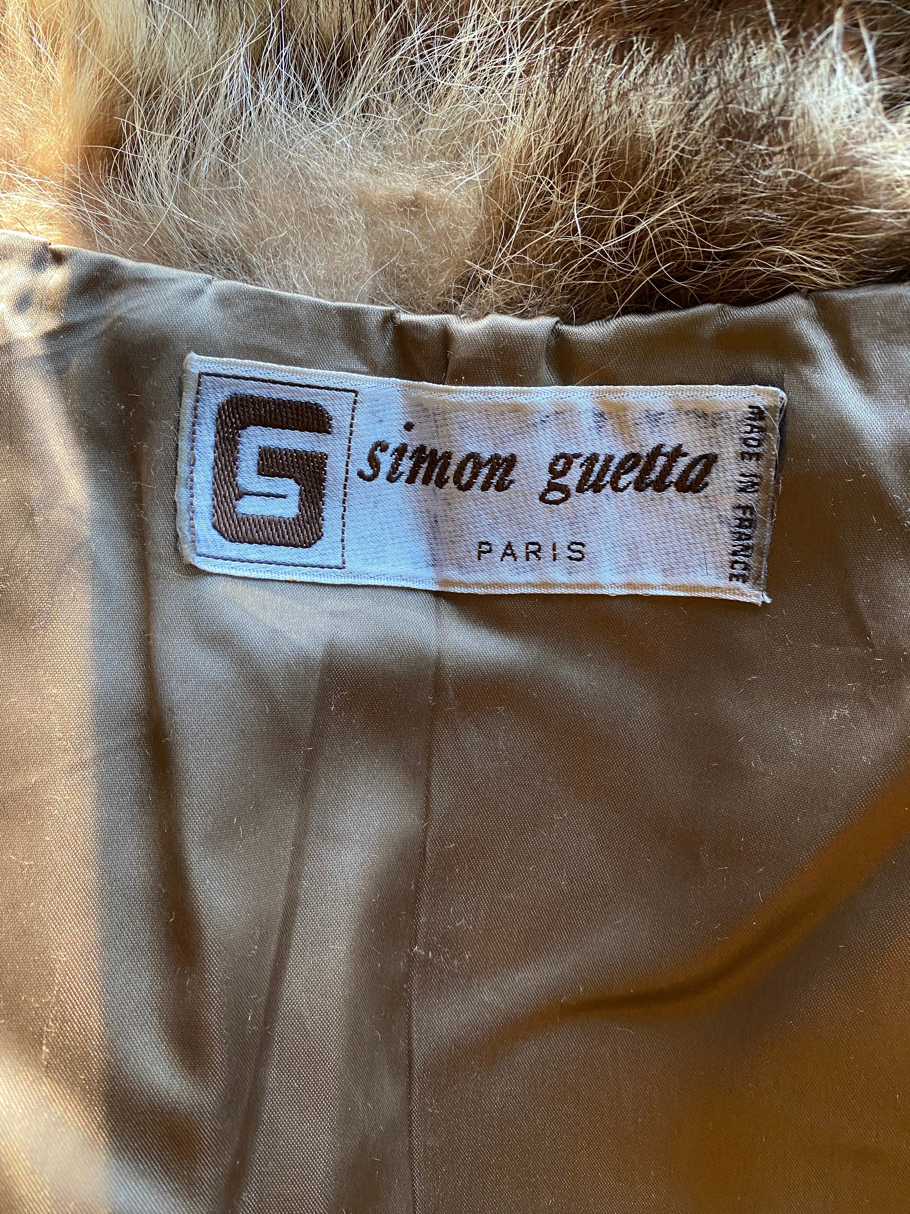 Simon Guetta Fur Coat