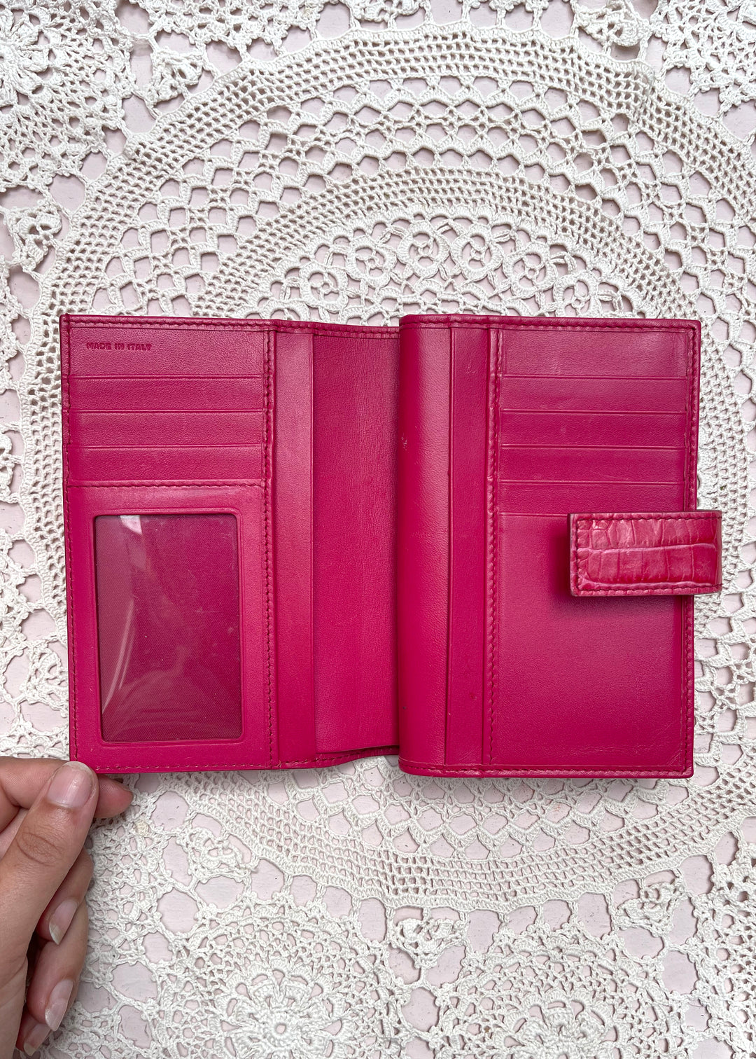 Smythson Pink Purse