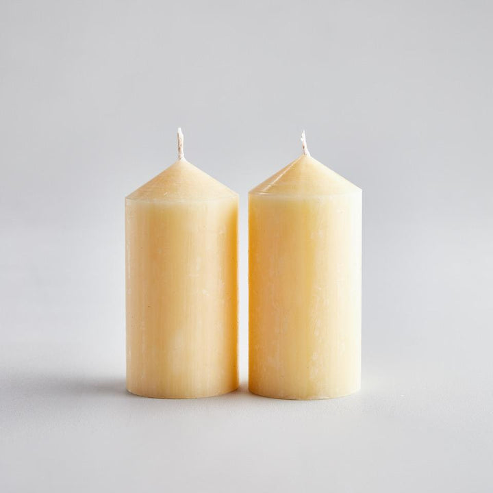 St Evals Inspiritus Pair of Pillar Candles