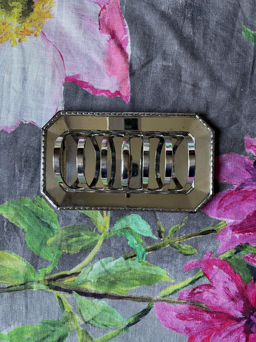 Silver Plated Vintage Toast Rack