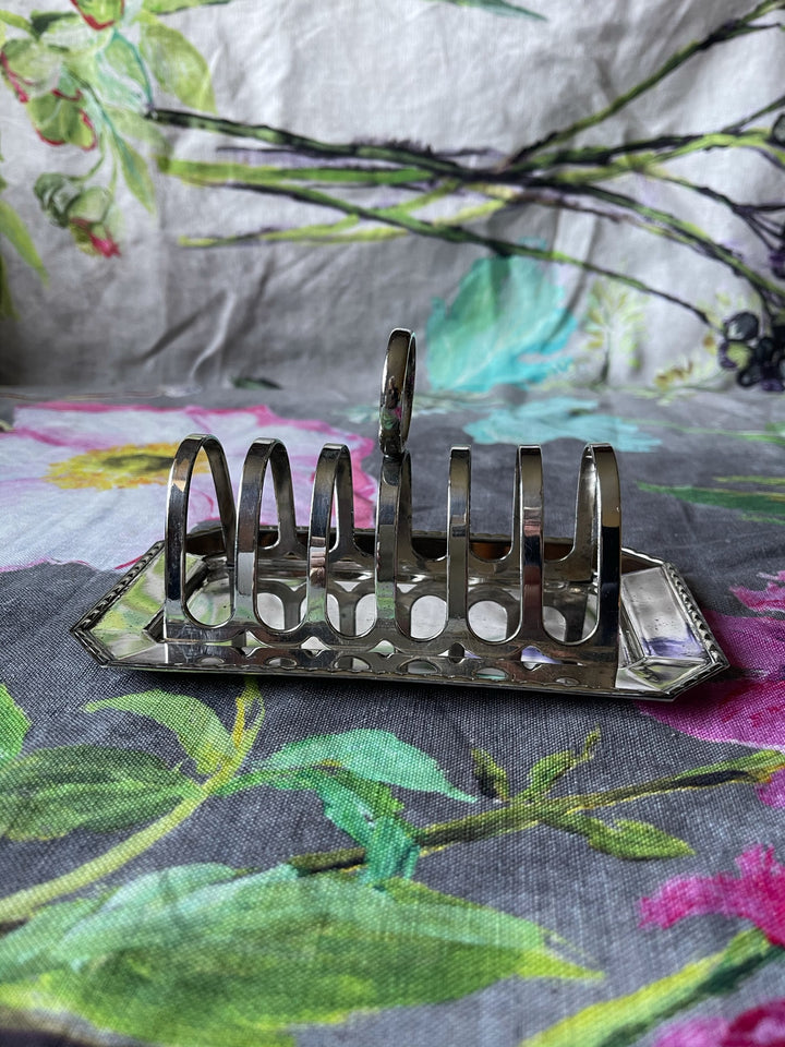 Silver Plated Vintage Toast Rack