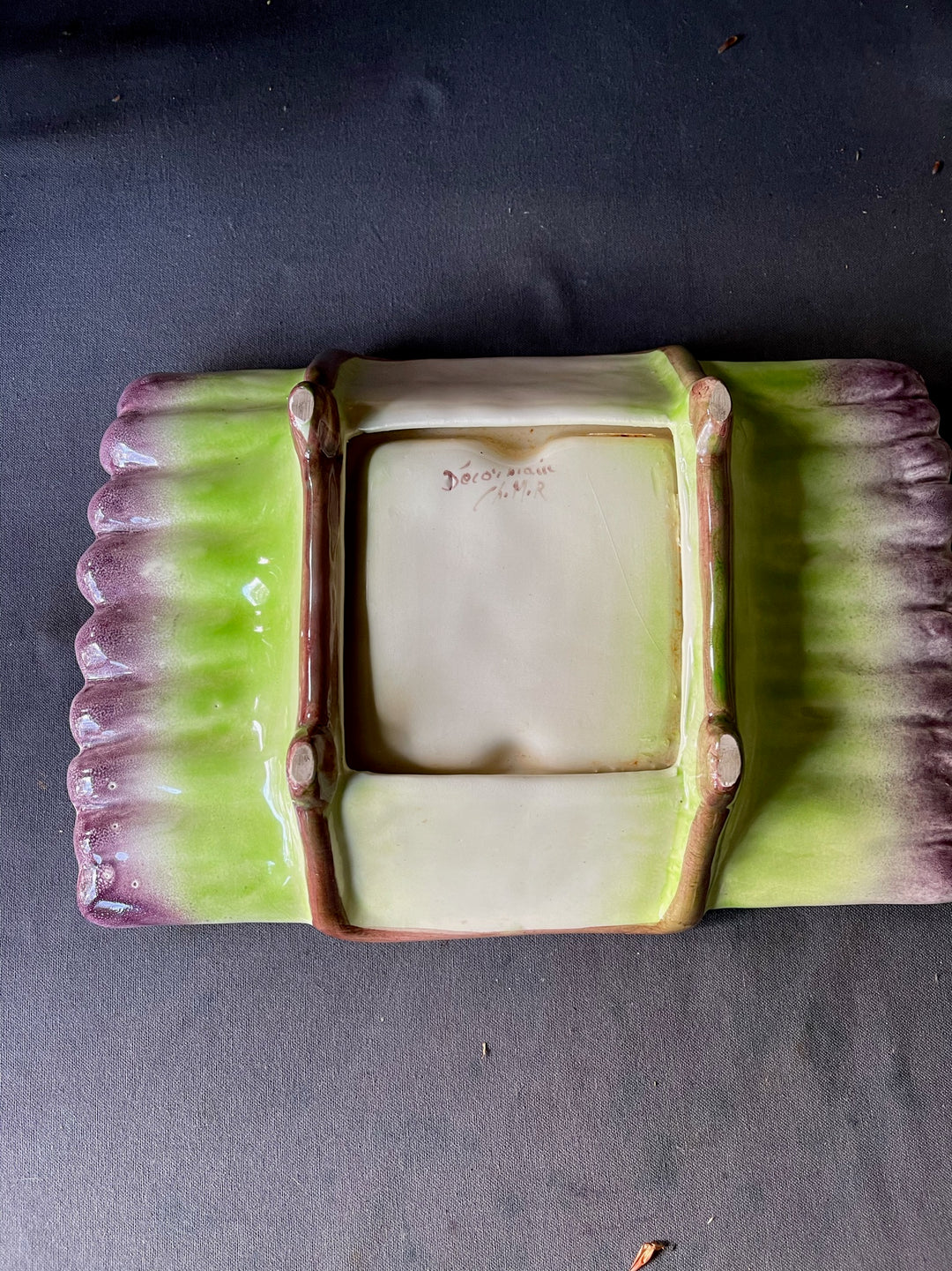 Vintage French Asparagus Serving Dish