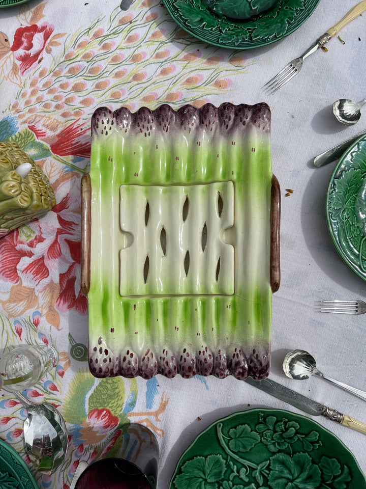 Vintage French Asparagus Serving Dish