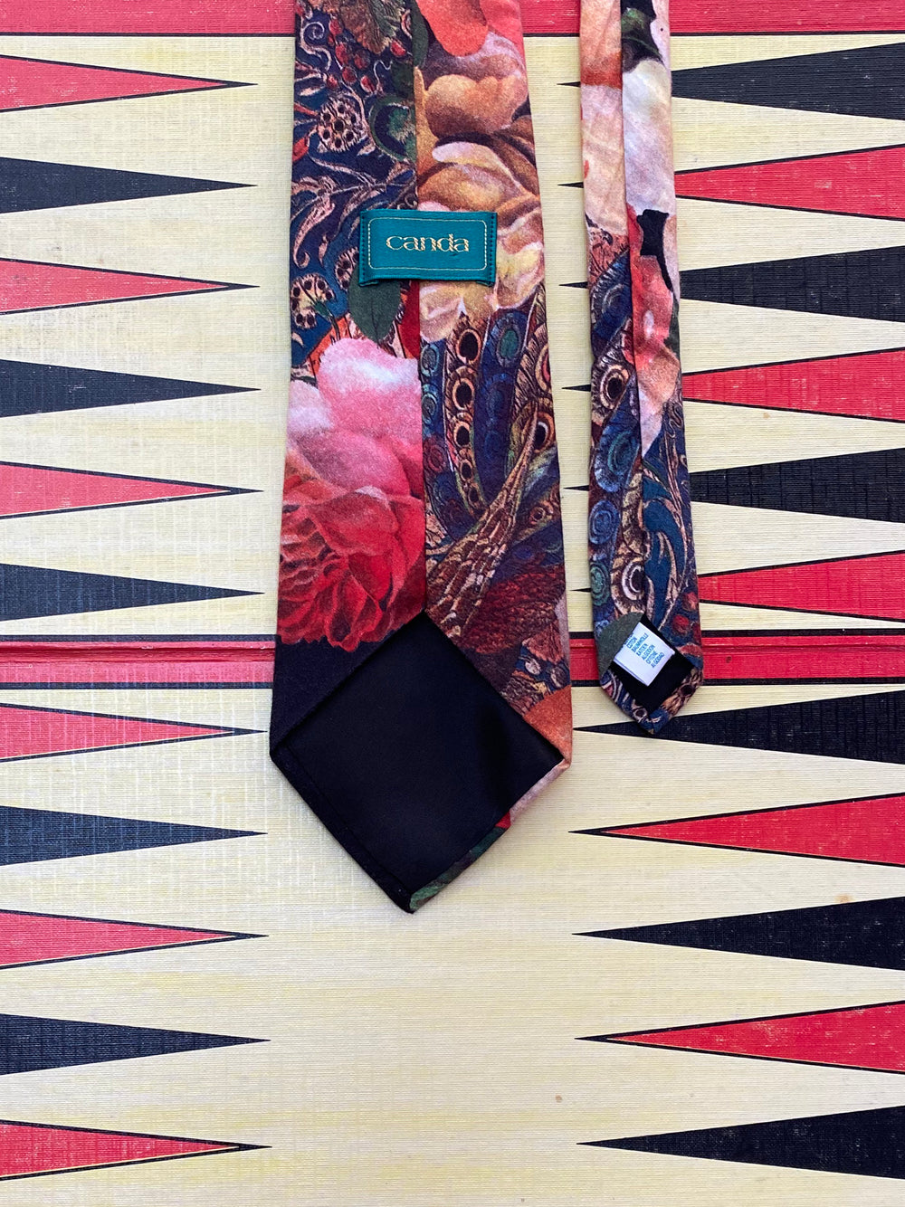 Floral Cotton Canada Tie