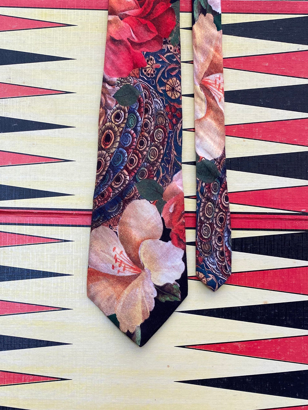 Floral Cotton Canada Tie