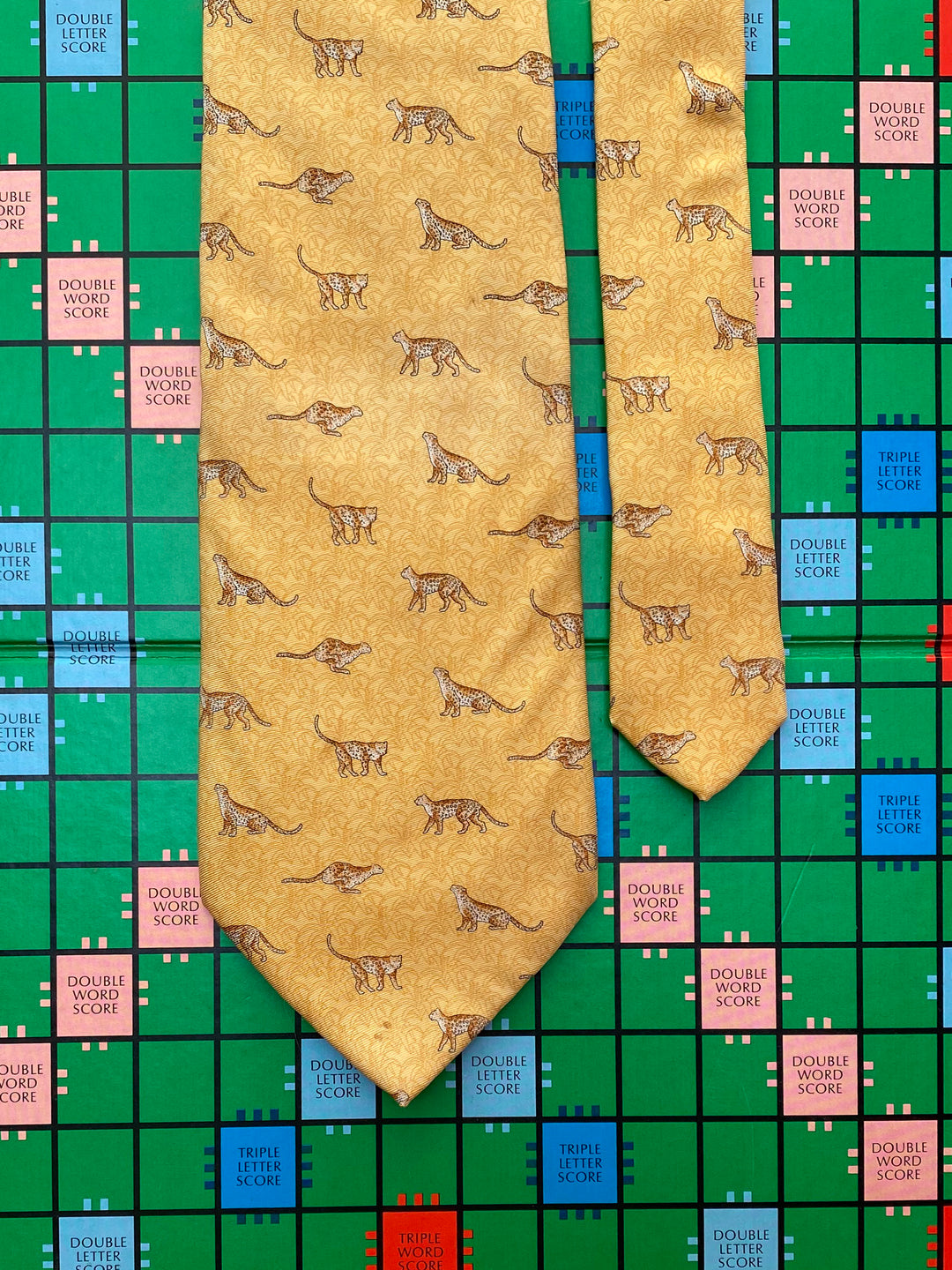 Beaufort Silk Cheetah Tie