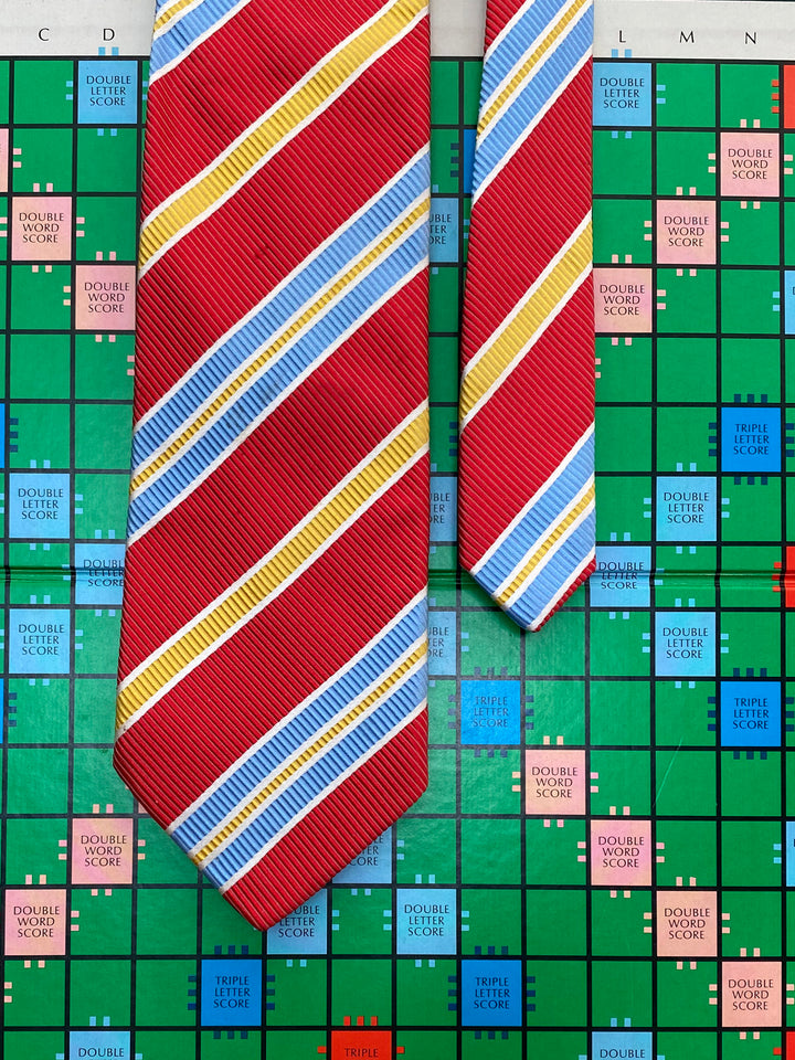 Vintage Frank Theak &amp; Roskilly Silk Tie