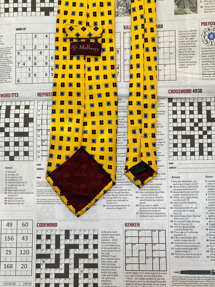 Vintage Mulberry Silk Tie