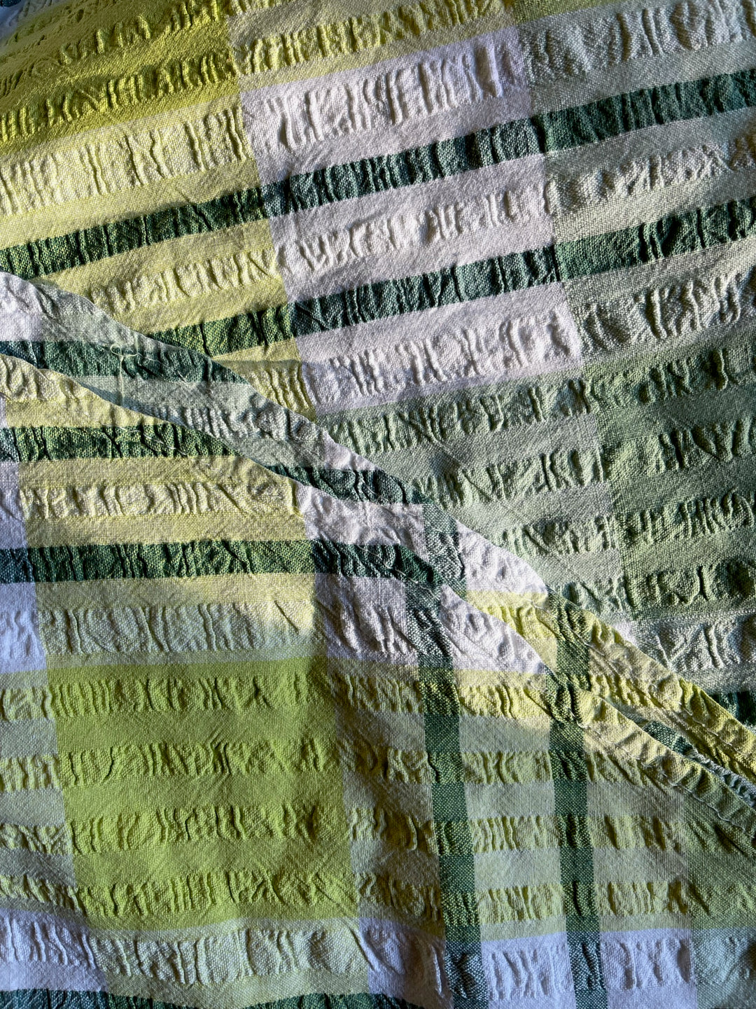 Hatty Seersucker Tablecloth