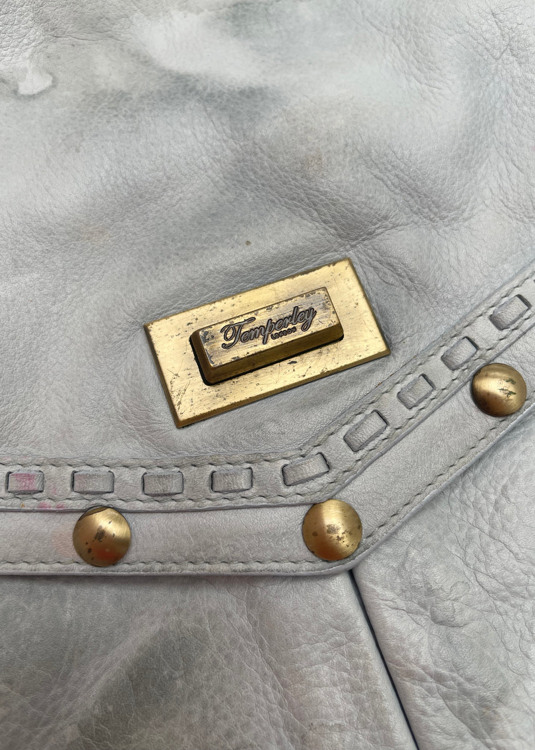 Light Blue Shoulder Bag
