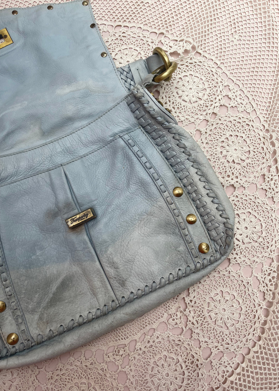 Light Blue Shoulder Bag