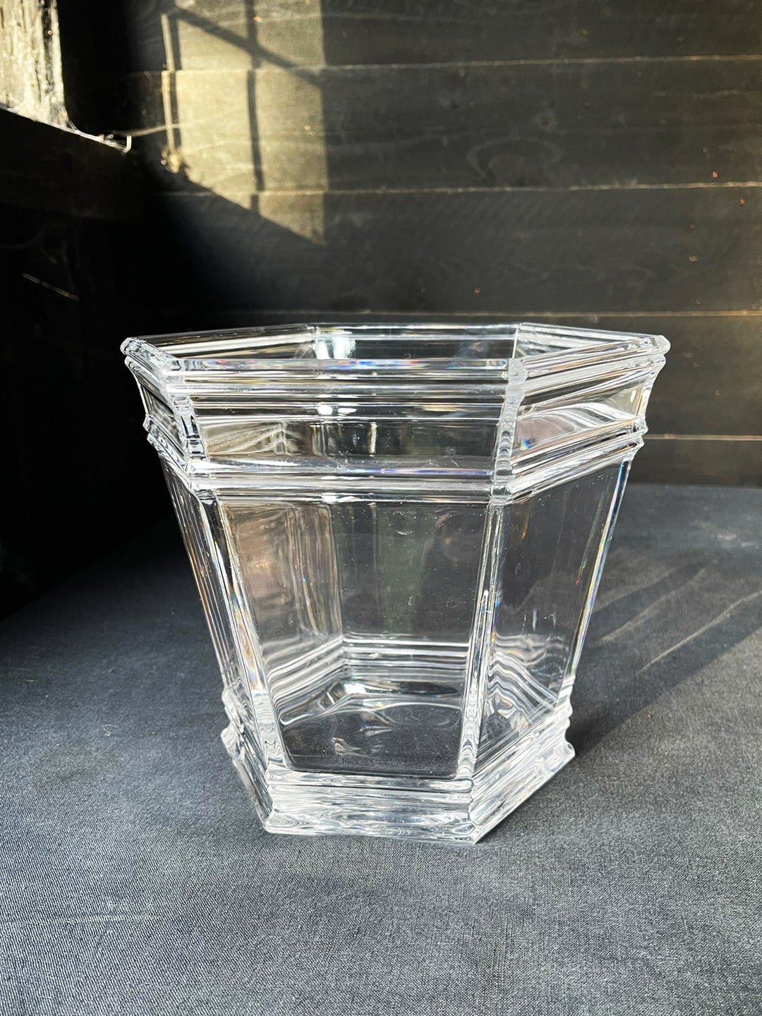 Tiffany &amp; Co. Windham Hexagonal Crystal Vase
