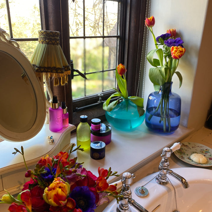 Bulbous Bell Jar Vase