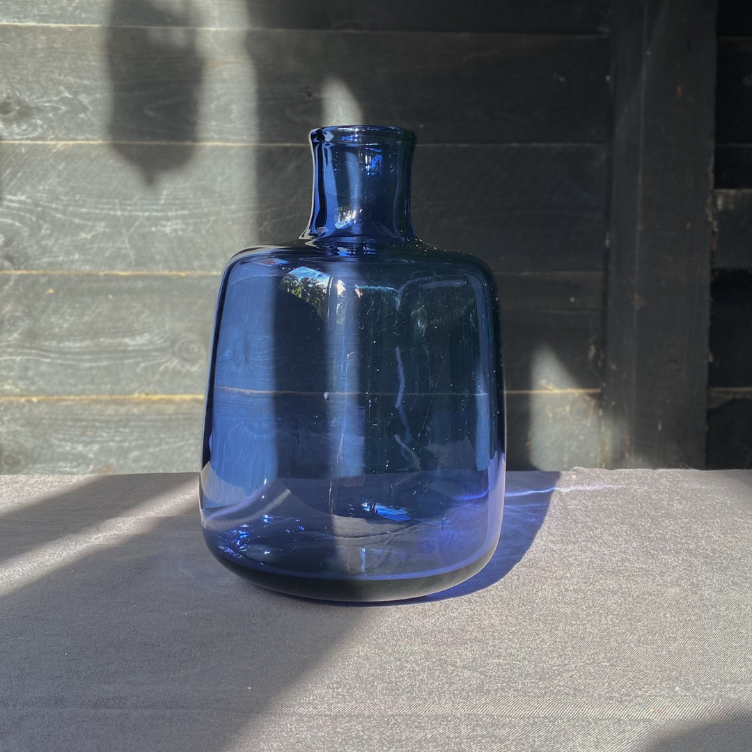 Bulbous Bell Jar Vase