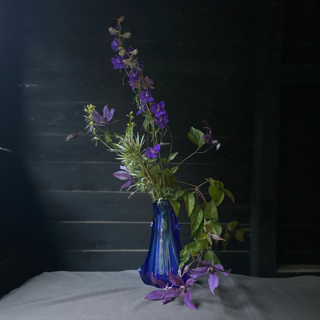Electric Blue Vase