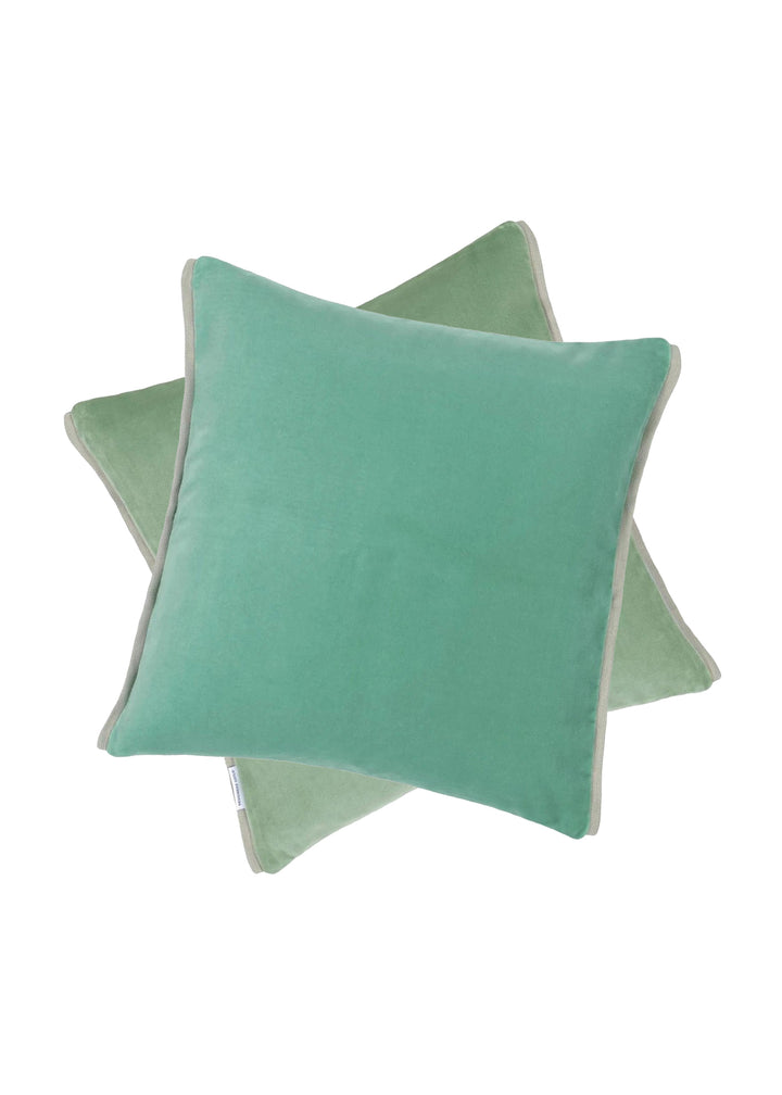 Varese Pale Jade &amp; Celadon Cushion