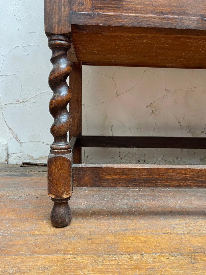 Victorian Mirror Sideboard with Barley Twist Legs